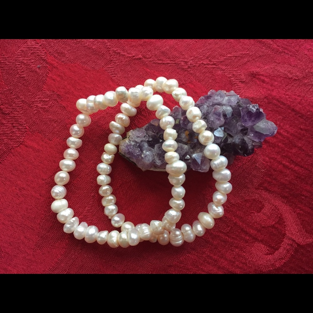 Real pearl bracelet